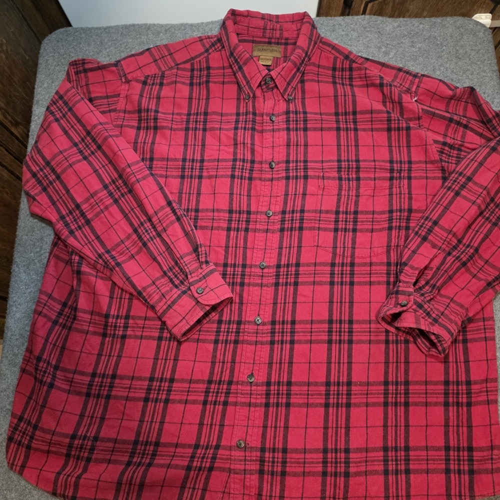 Vintage ST. Johns Bay Longsleeve Flannel Shirt 3xlt F2
